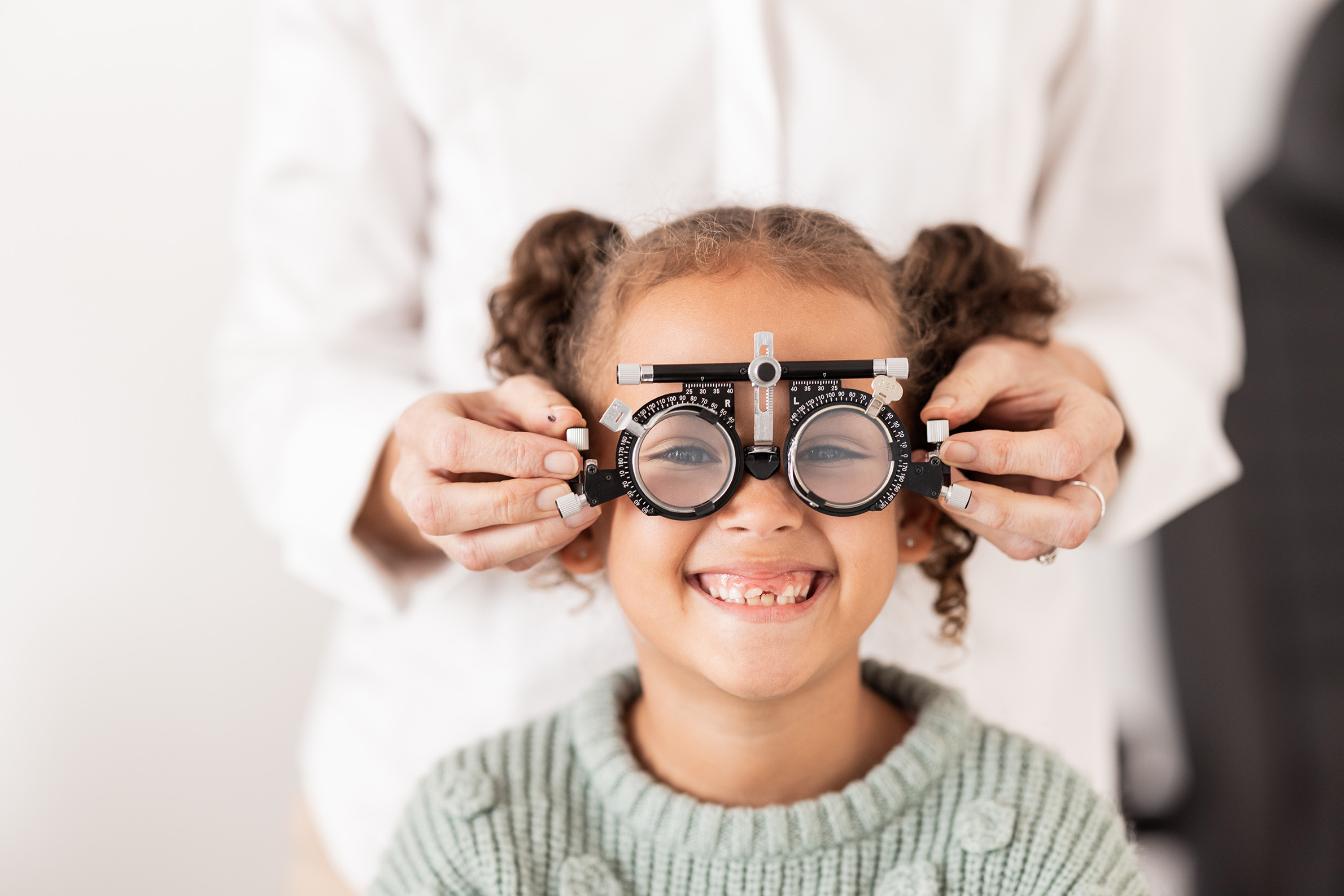 pediatric eye exam at Good iSight